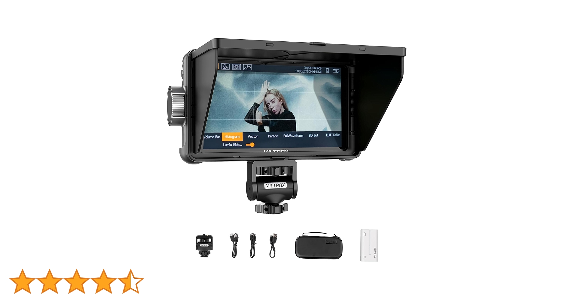 Amazon | VILTROX 5.5インチ 1200nits カメラ フィールド